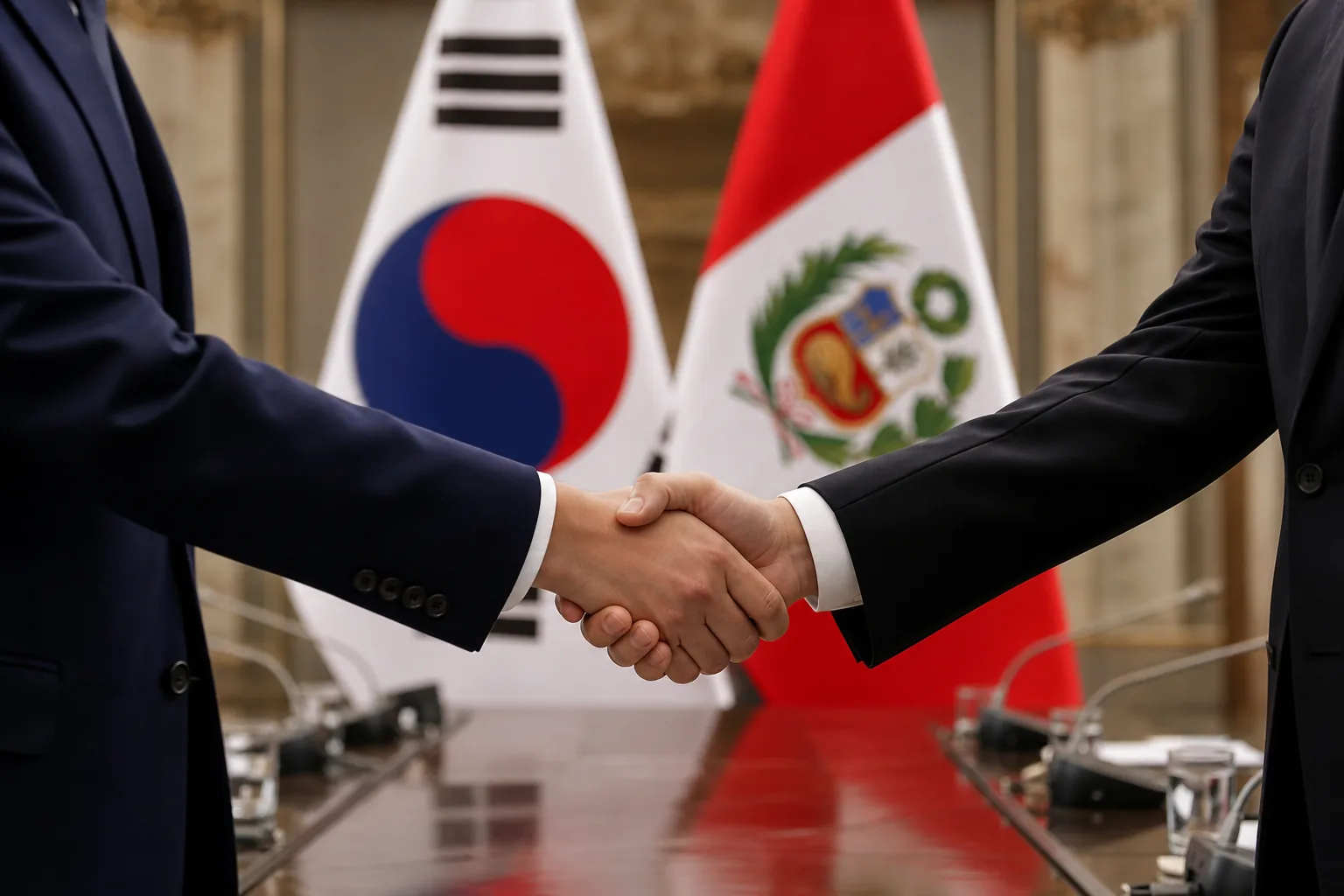 대통령, 페루 대통령 취임식에 특사단 파견 핵심 장면