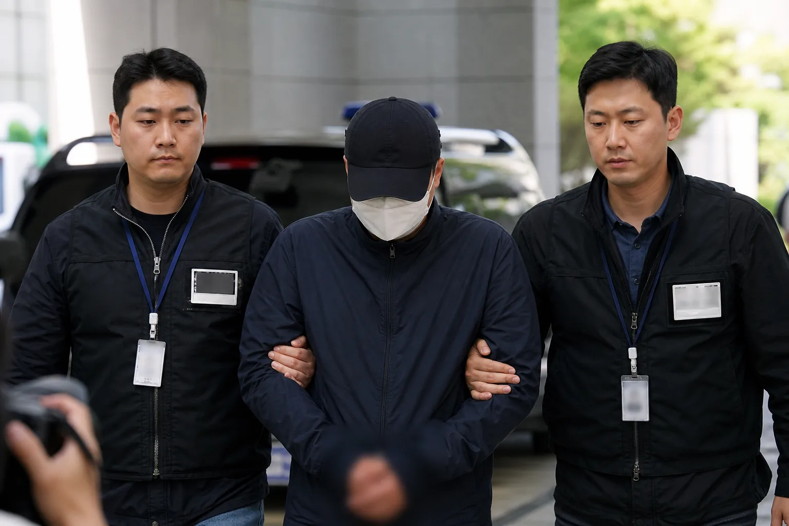 전세금 30억 떼먹고 해외 도피한 검찰 수사관 구속 핵심 장면