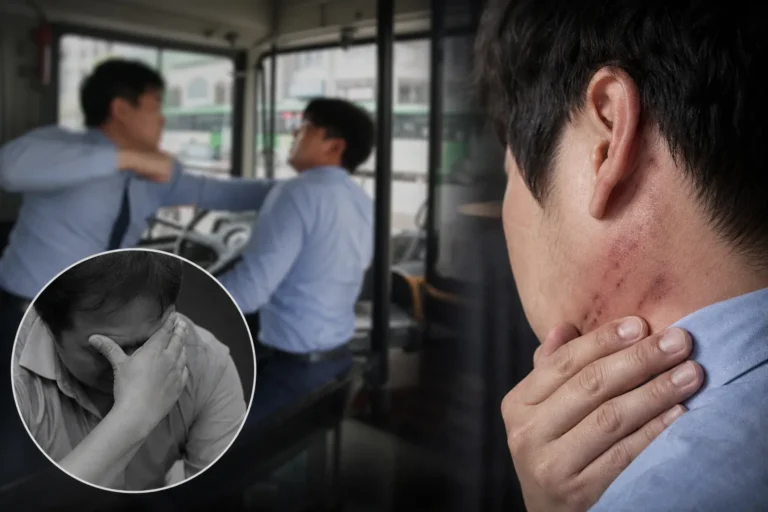 동료 버스기사에 폭행당해 전치 6주…다른 피해자도? 대표 이미지
