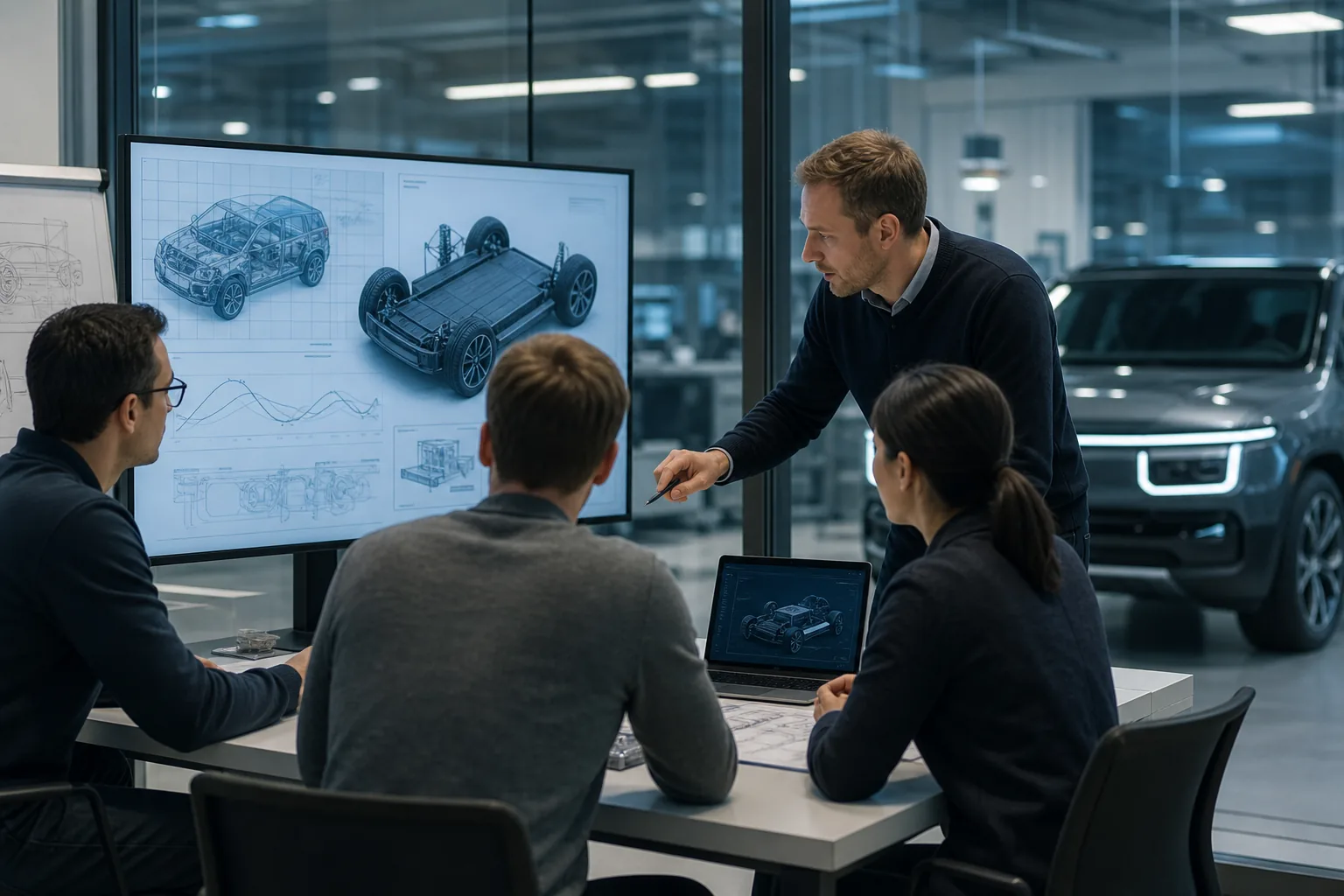 Volkswagen engineers charged with insider trading tied to Rivian joint venture 핵심 장면