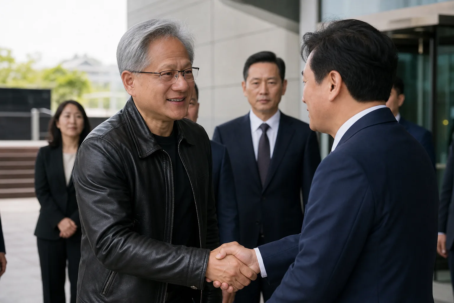 샌프란시스코 도착…오늘 젠슨 황 만나 AI 선언 발표 핵심 장면