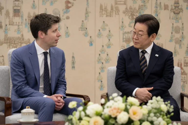 샘 알트만 만난 이 대통령, 챗GPT 열심히 쓴다 대표 이미지