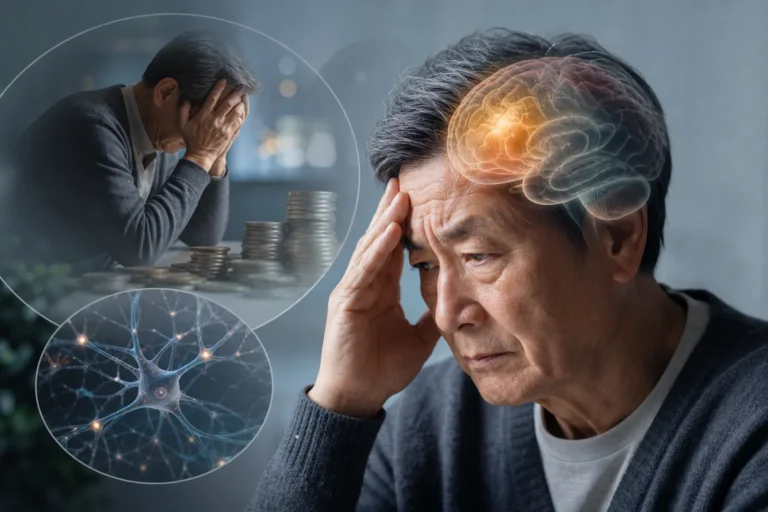 돈 걱정 오래한 사람, 기억력 ↓·뇌도 더 빨리 늙었다 [노화 설계] 대표 이미지