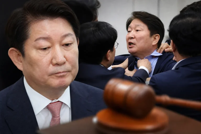 멱살 소동 권영진에 국힘 스스로 거취 정해야 대표 이미지