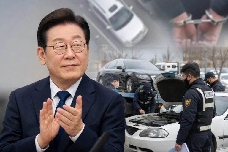 李대통령, 경찰 대포차 집중단속 성과에 매우 잘한 일 대표 이미지