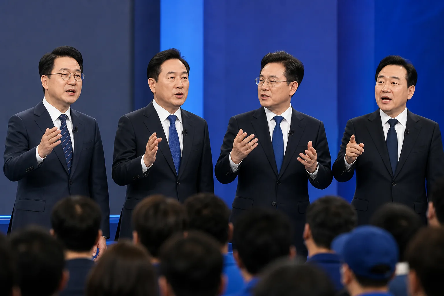 민주당 당대표 본경선 후보들, 지역 순회서 공방 이어가 후속 영향