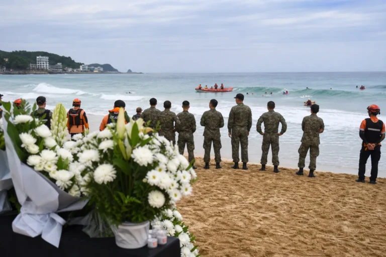 화진포 해변 수난사고와 해수욕장 안전을 보여주는 대표 이미지