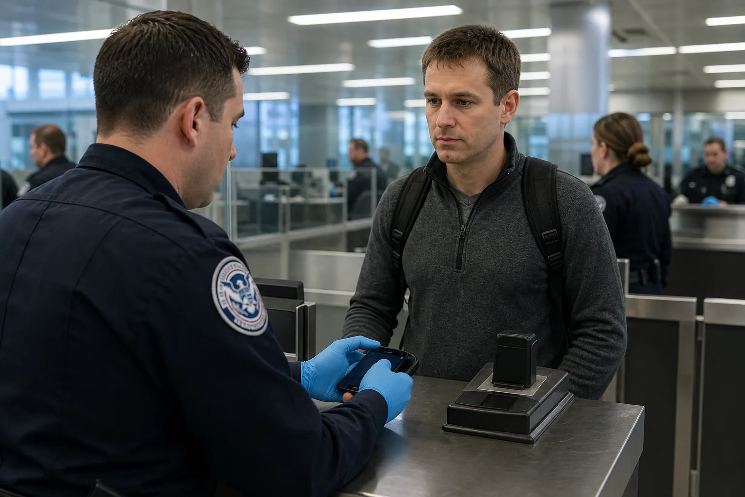 The US is charging an American citizen for wiping his phone at the border 후속 영향