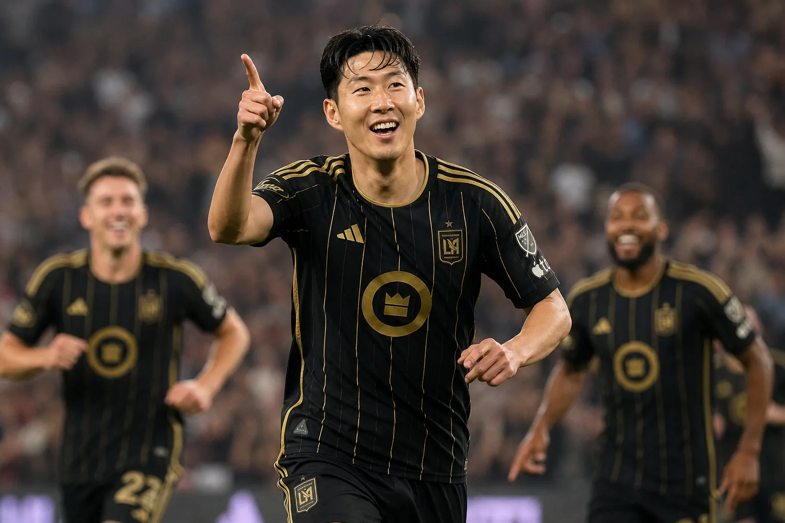 LAFC가 서부 콘퍼런스 상위권 경쟁을 이어가는 모습