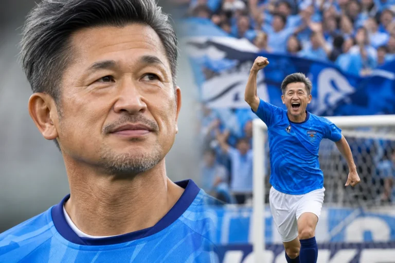 59세 프로축구 선수 미우라 가즈요시의 공식전 득점