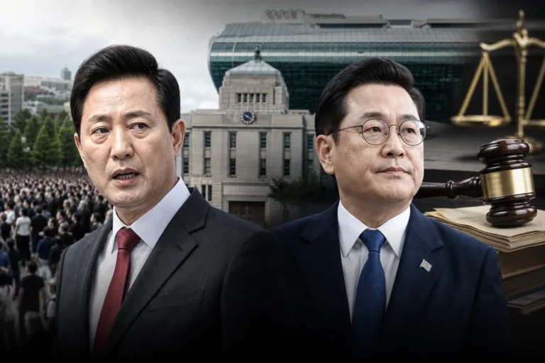오세훈, 천만 서울시민 속여…민주당 공소시효는 오는 12월 3일 대표 이미지