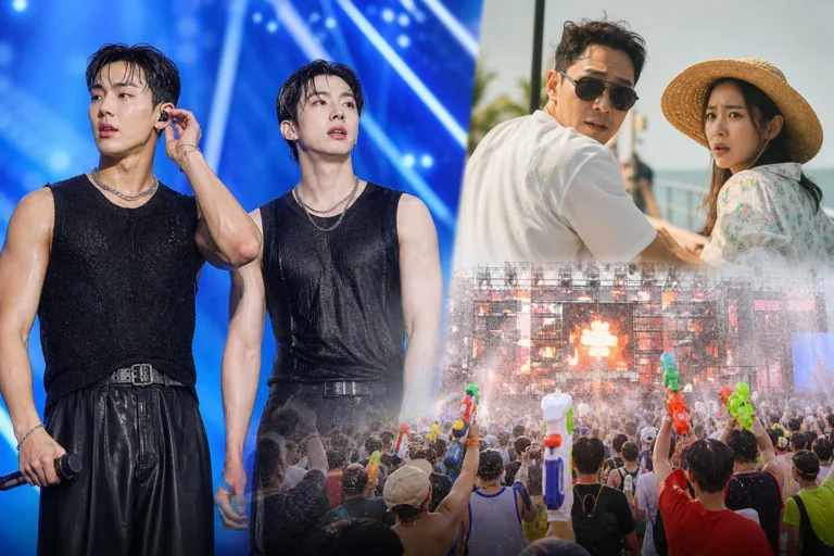 여름 음악 축제와 영화 제작보고회 현장