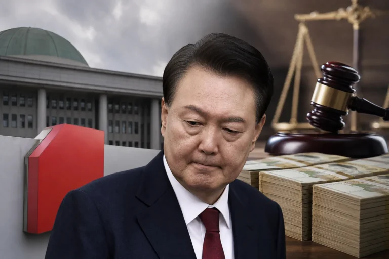 국민의힘 397억원 반환 위기와 윤 전 대통령 1심 당선무효형 파장 대표 이미지