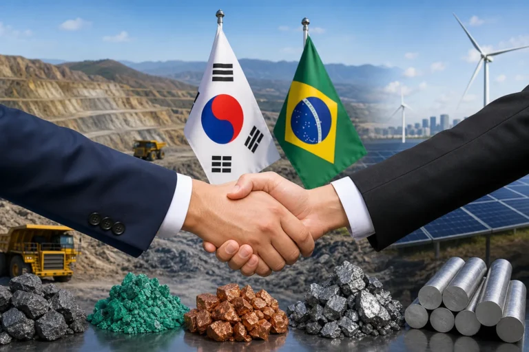 "핵심 광물 전 주기 협력확대"…한-브라질 공동언론발표 관련 정치 뉴스 이미지