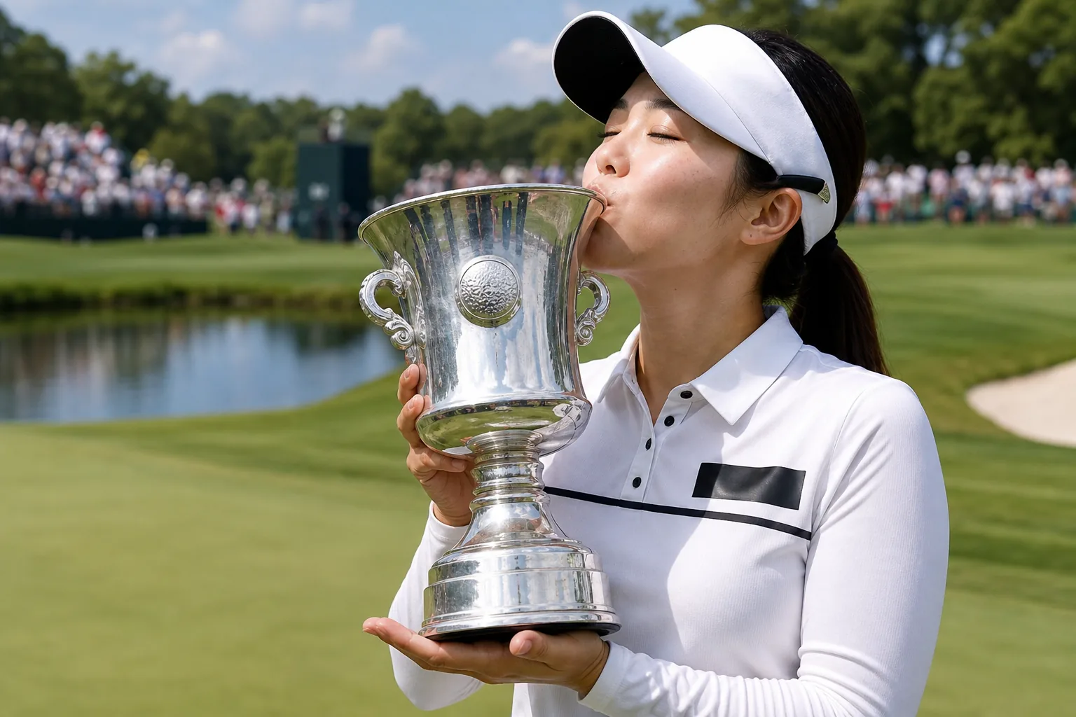 LPGA 투어서 10년 만에 우승한 신지은, 세계랭킹 36위로 도약 핵심 장면