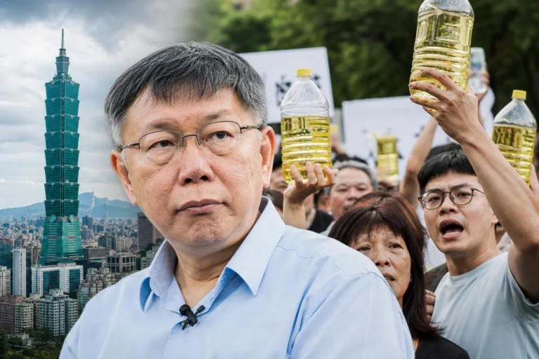 대만 식용유 시위에 야권 대선주자 타이베이 시장 존재감 대표 이미지