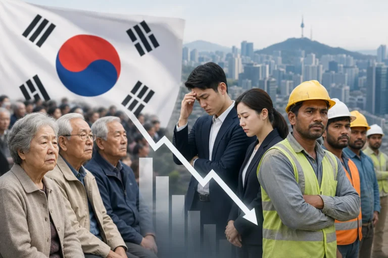 노인 20% 넘고 일할 사람 70% 밑으로 외국인이 막은 인구감소 대표 이미지
