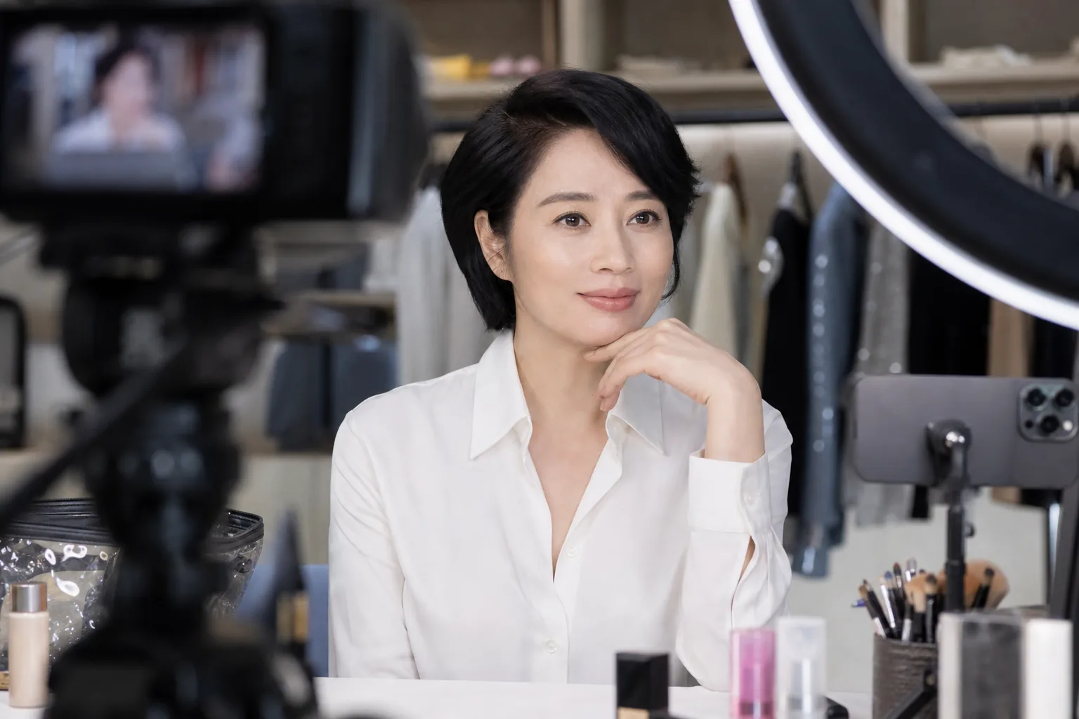 김혜수 100만 인플루언서 연기…허를 찌르는 재미에 도전 핵심 장면