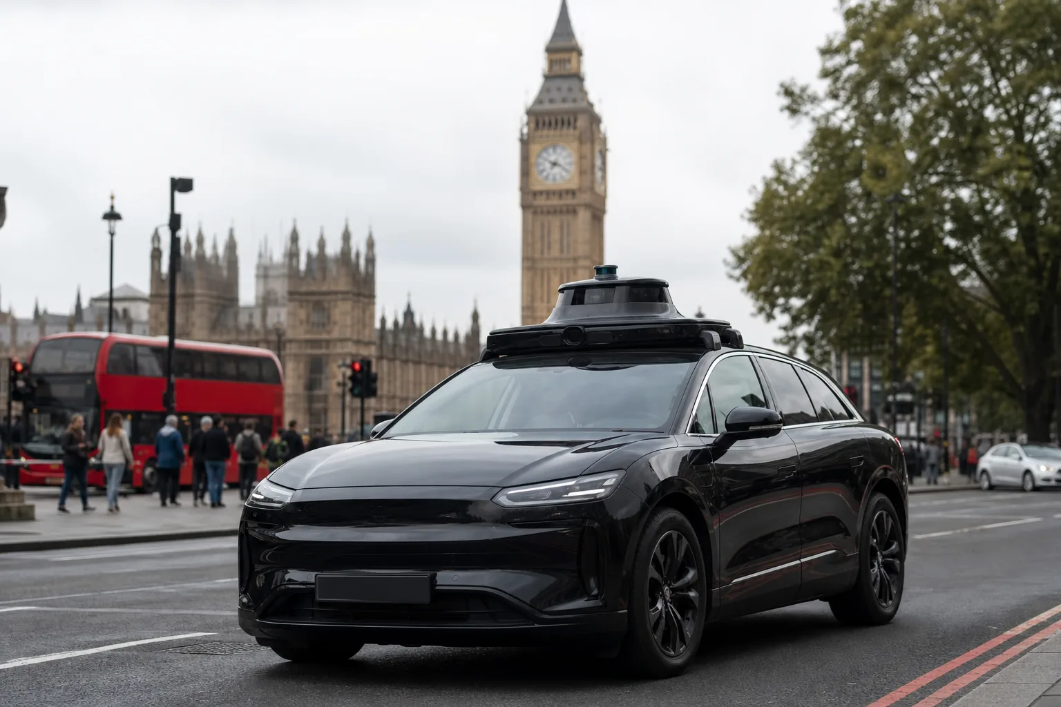 Lyft and Baidu enter London’s robotaxi battleground as testing begins 핵심 장면