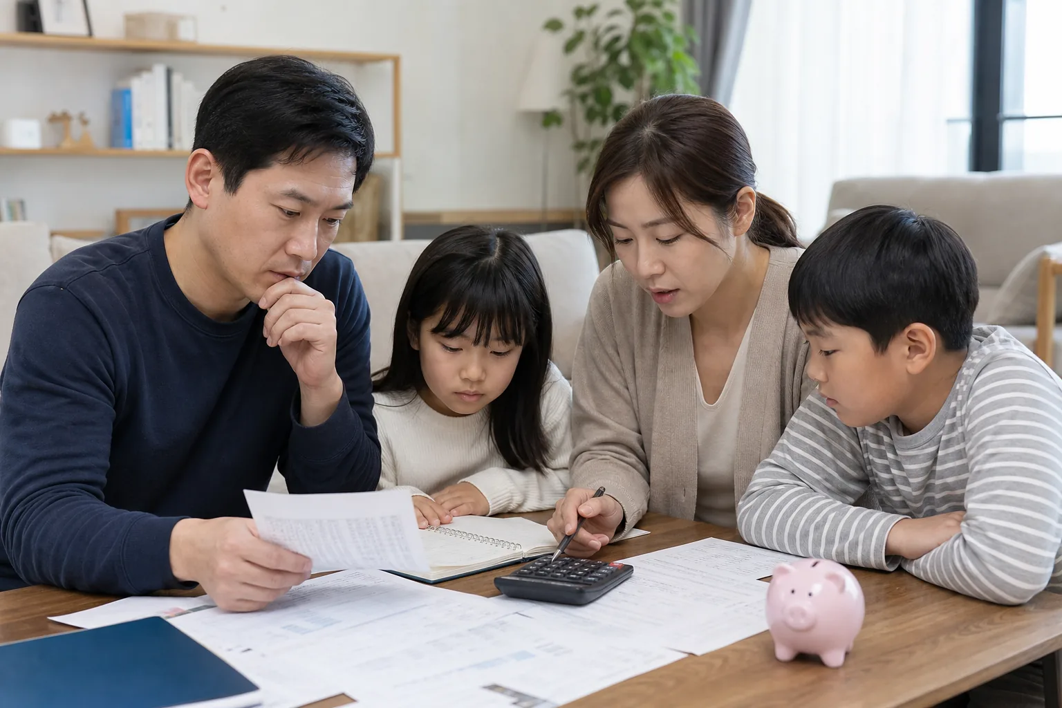 가구원 수별 기준중위소득과 복지급여 기준을 살펴보는 시민