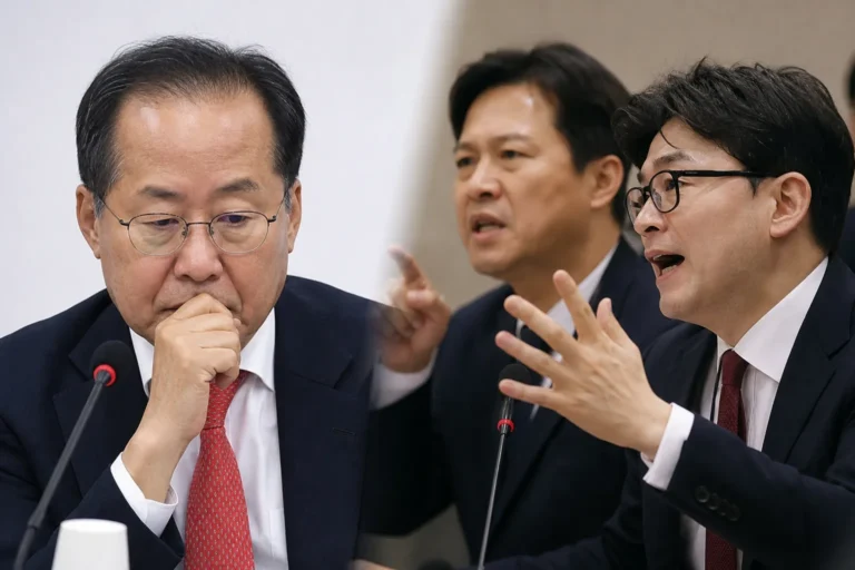 "죄목이 뭔가?" 국힘 징계 개시 후폭풍…공개 설전까지 관련 정치 뉴스 대표 이미지