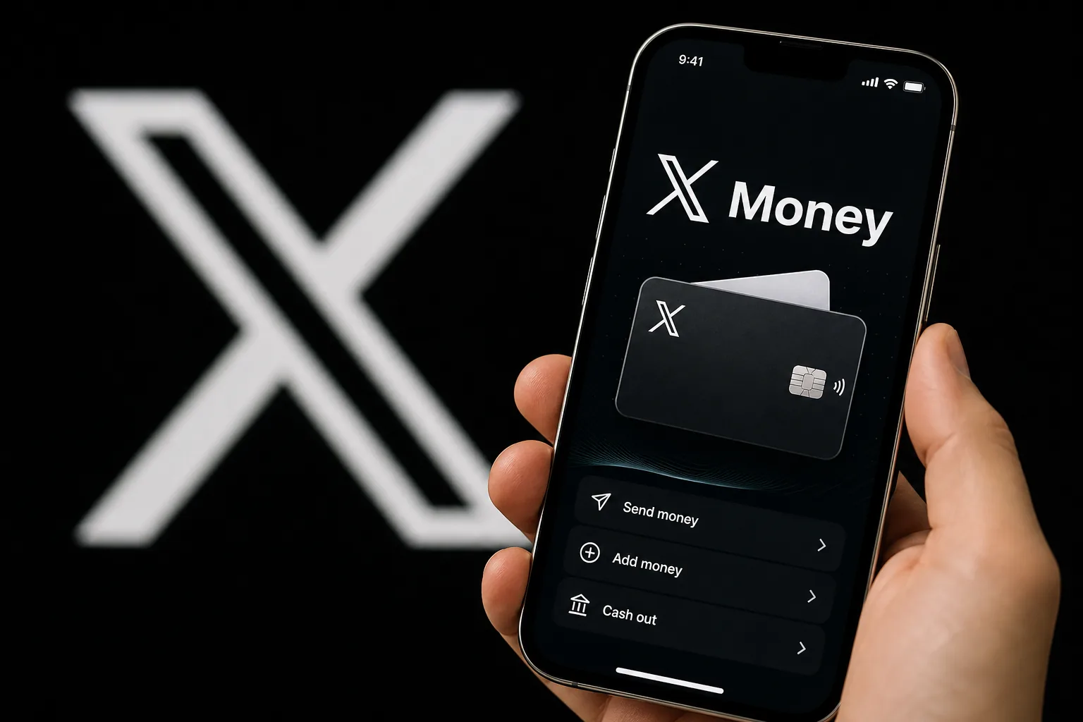 Elon Musk’s X Money app is rolling out in the U.S. 핵심 내용을 시각화한 이미지