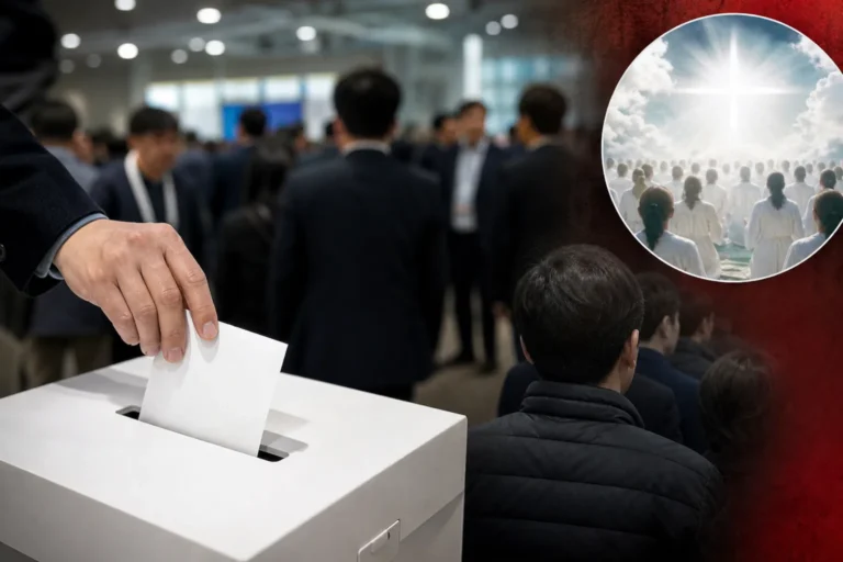 충청 당원 투표 시작했지만…신천지 의혹 불거져 어수선 관련 정치 뉴스 이미지