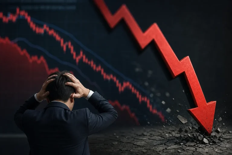 고점에서 36% 떨어진 코스피…장중 6000선 무너져 관련 경제 뉴스 대표 이미지