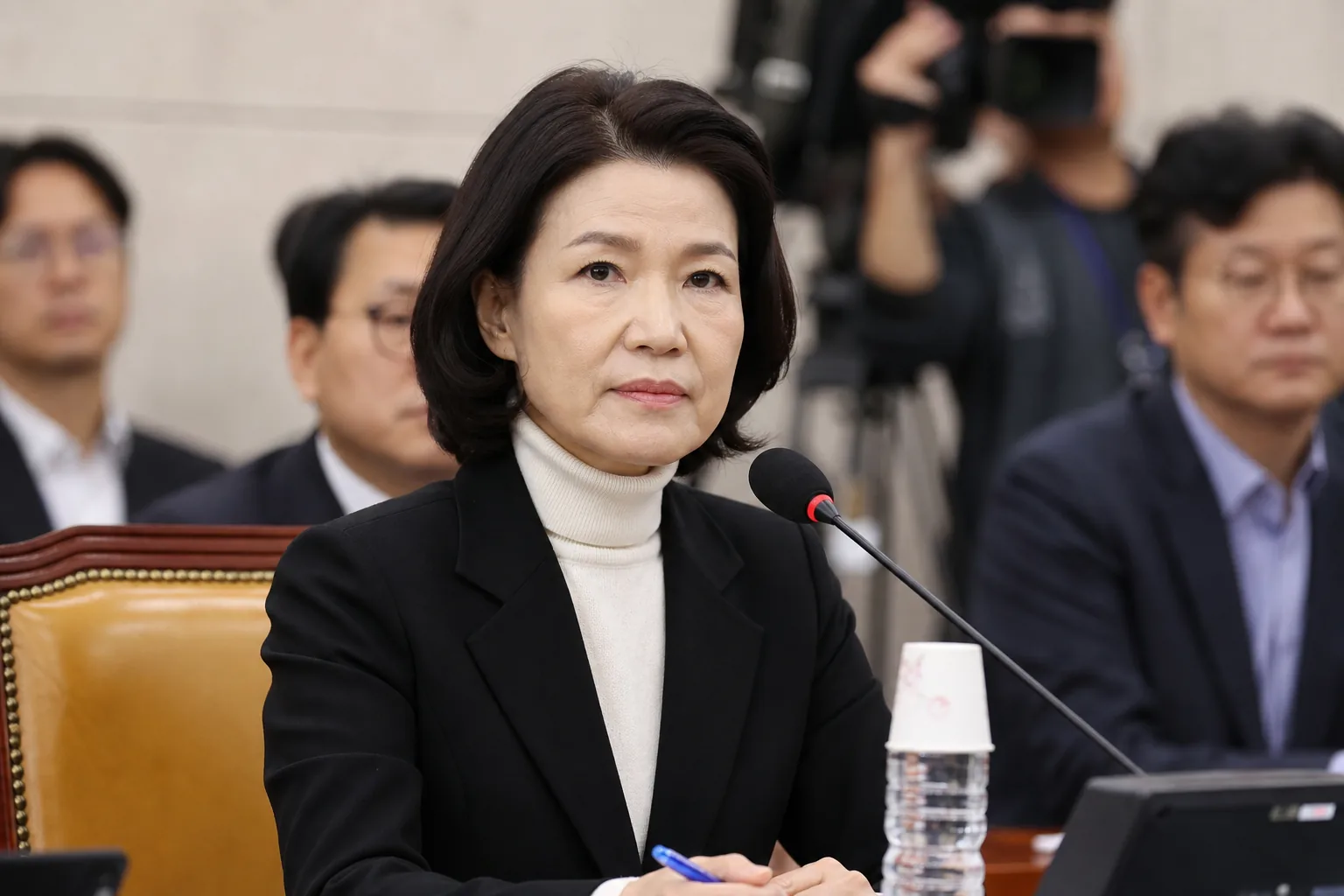 "과방위 피고발인 이진숙이 위원으로"...민주당 "보임 철회하라" 핵심 내용을 시각화한 이미지