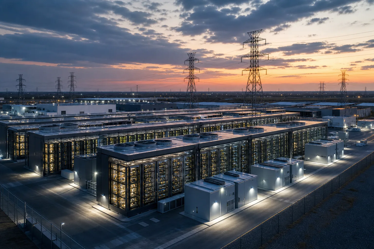 Data centres could pay hundreds of millions in deposits for power demands 핵심 내용을 시각화한 이미지