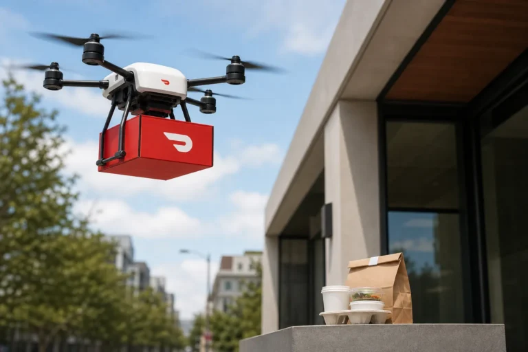 DoorDash is building its own drone delivery business 관련 AI·테크 뉴스 이미지