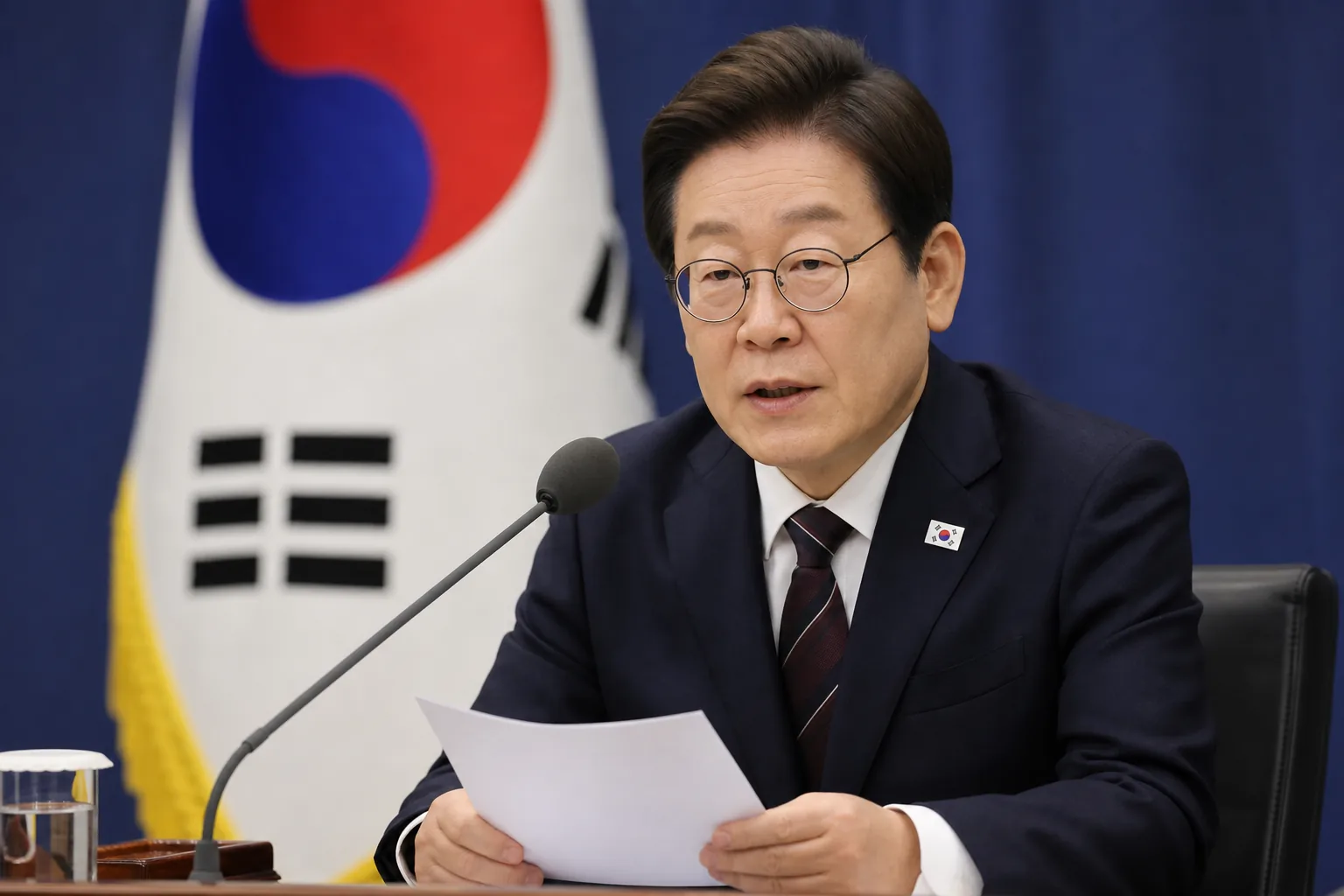 李대통령 "한국인 상대 범죄, 전 세계 어디서 하든 추적해 소탕" 핵심 내용을 시각화한 이미지