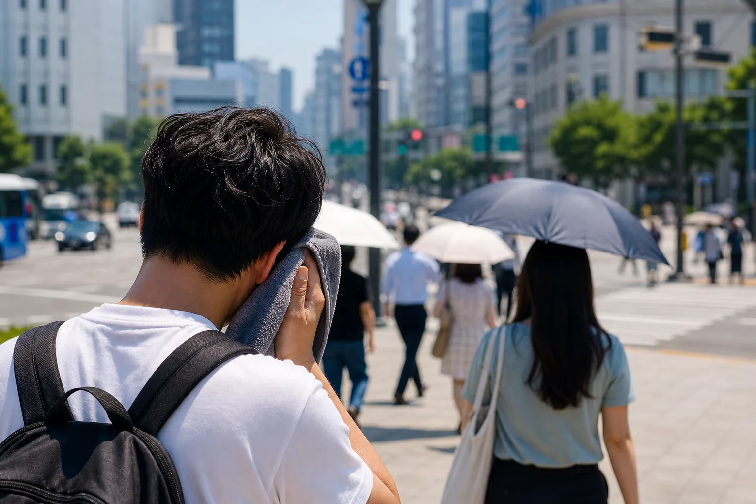 전국 최고 체감온도 '38도' 폭염·열대야 기승…야외활동 유의 배경과 파장을 설명하는 이미지