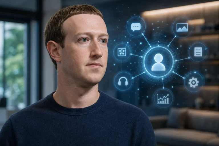 Mark Zuckerberg is planning a big push into personal AI agents 관련 AI·테크 뉴스 대표 이미지