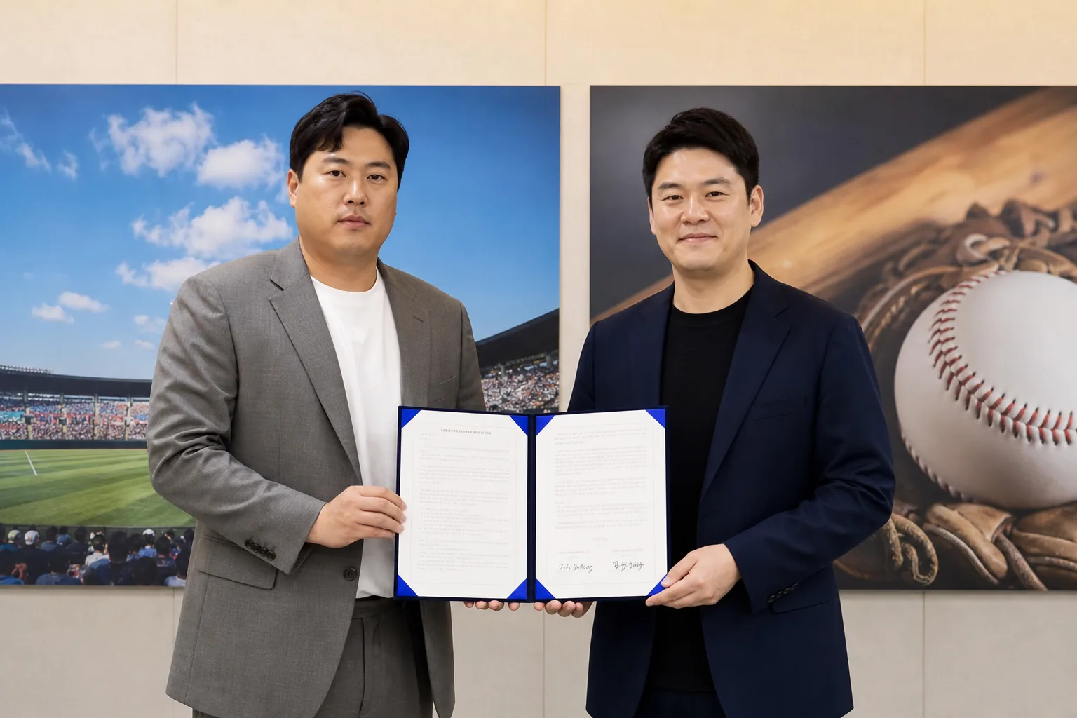 AWW, 류현진 재단과 MOU… 유소년 야구 저변 확대 나선다 핵심 내용을 시각화한 이미지