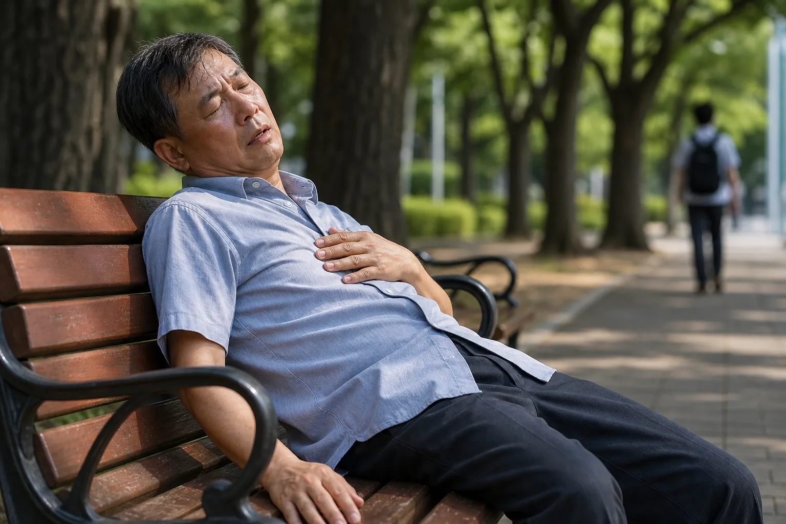 앉아있다 귀가하다 ‘열실신’…밭일·화재진압 하다 ‘열탈진’ 배경과 파장을 설명하는 이미지
