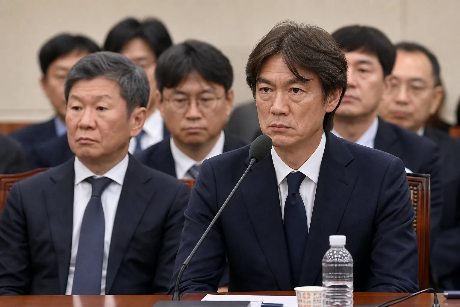 JTBC 보도로 알려진 '법카 내역'…홍명보 "자료 가지고 왔다" [현장영상] 핵심 내용을 시각화한 이미지