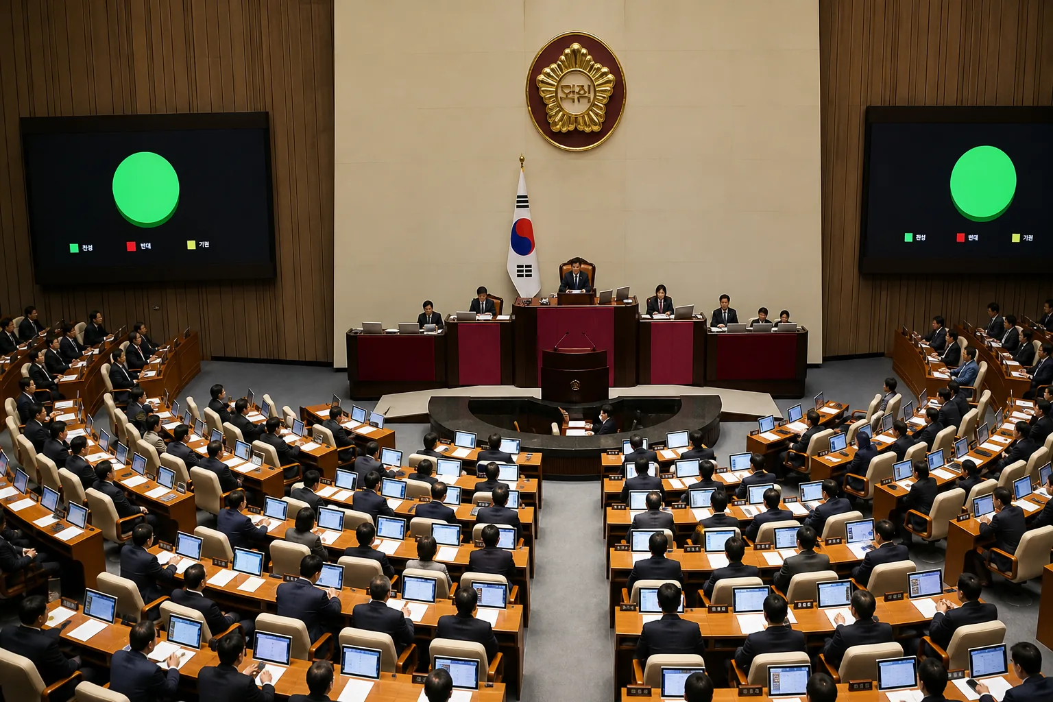 여야 합의 ‘선관위 특검법’ 국회 본회의 통과…최장 170일 수사 핵심 내용을 시각화한 이미지