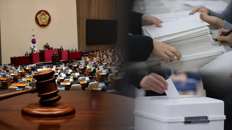 [속보] 선관위 특검법 본회의 통과…투표용지 부족·부실 선거관리 수사 관련 정치 뉴스 대표 이미지