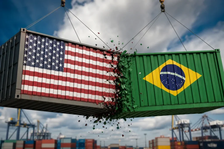 미국 추가 관세 부과에 브라질 WTO 제소…"무역협정 위반" 관련 국제 뉴스 대표 이미지