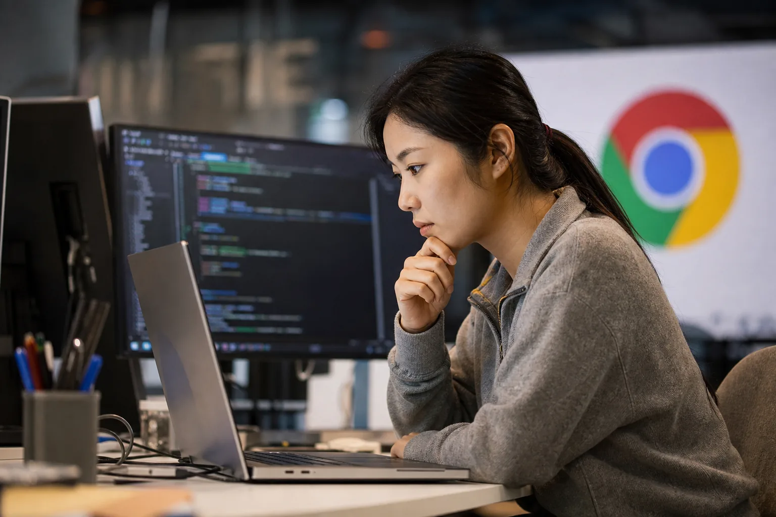 Google says it fixed more Chrome bugs in June than over the past two years, thanks to AI 배경과 파장을 설명하는 이미지