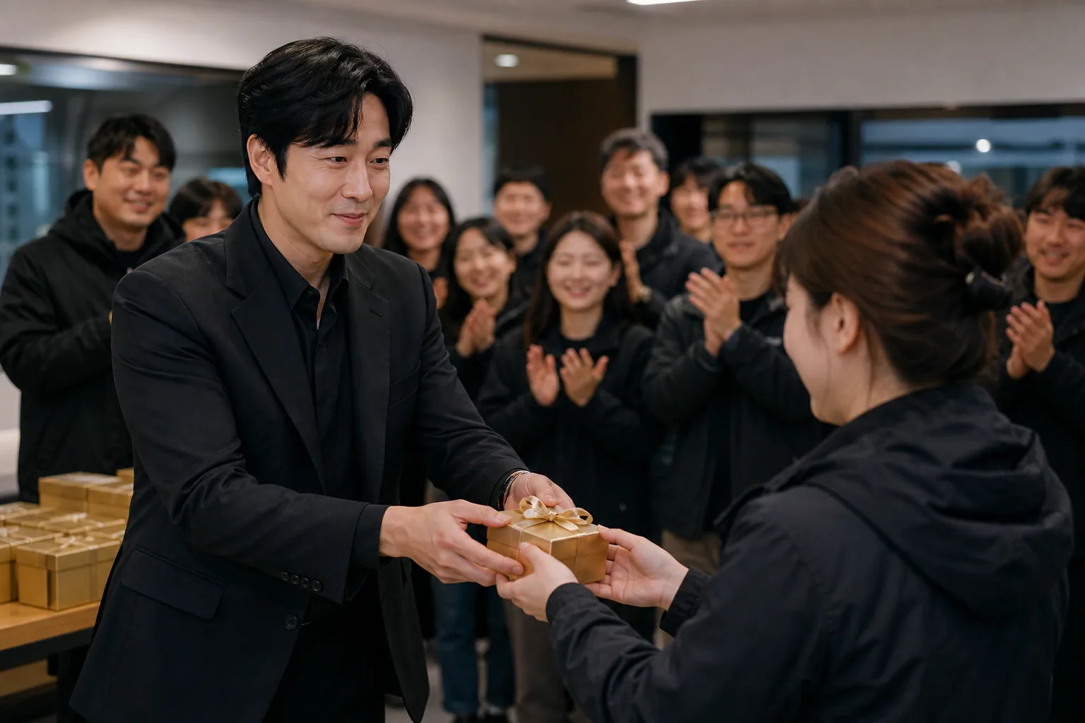 소지섭 “스태프들에게 '금' 선물 이유? 반응 제일 좋던데” 배경과 파장을 설명하는 이미지