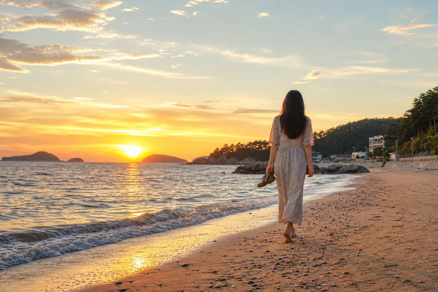 [여행 리뷰] 노을과 바다, 맨발 산책까지… 주말에 가볼만한 경기 서해 바다 5선 - 리뷰타임스 핵심 내용을 시각화한 이미지