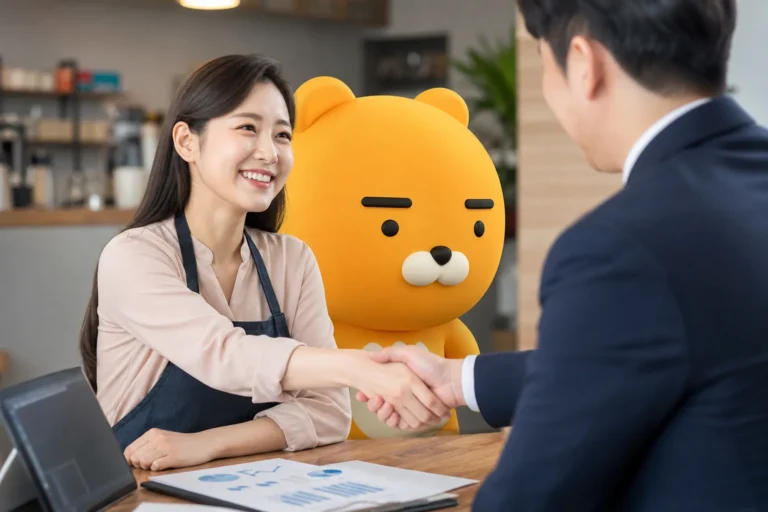 카카오비즈 멤버십과 소상공인 마케팅 협력 이미지