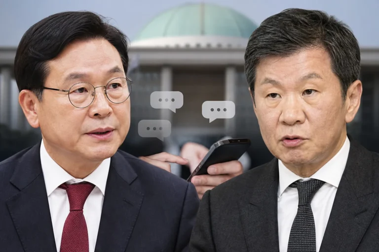 국힘, 윤용근 '정몽규 문자'에 "친분으로 가볍게 의견 전달" 관련 정치 뉴스 대표 이미지