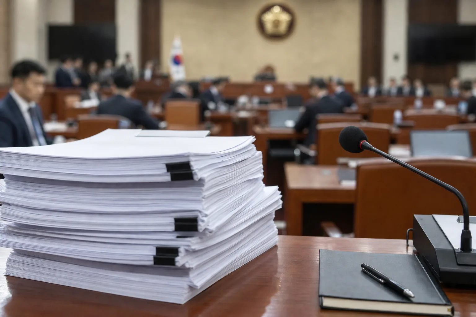 독립 감찰기구와 인사청문 절차를 상징하는 국회 이미지