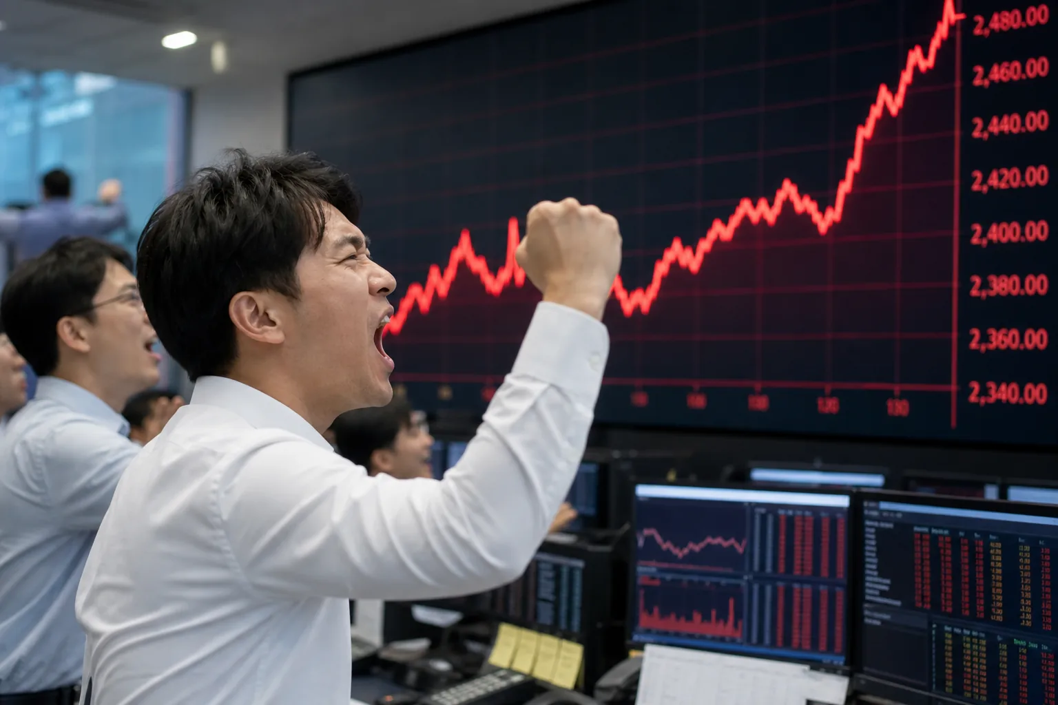 '분노의 대반격' 코스피, 사상 최대 폭등…바닥 찍었나(종합) 배경과 파장을 설명하는 이미지