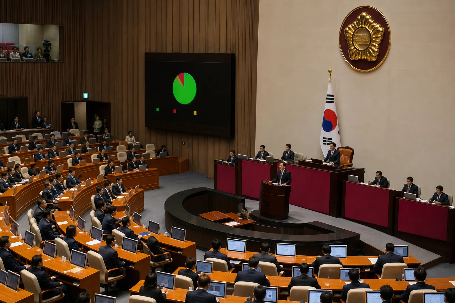 [속보] 검찰 보완수사권 완전 폐지 국회 통과…사법체계 대전환 핵심 내용을 시각화한 이미지