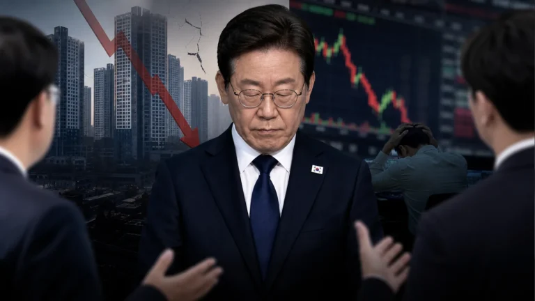 [맞수토론] 이 대통령, 취임 후 지지율 최저…부동산·증시 폭락 영향 관련 정치 뉴스 대표 이미지