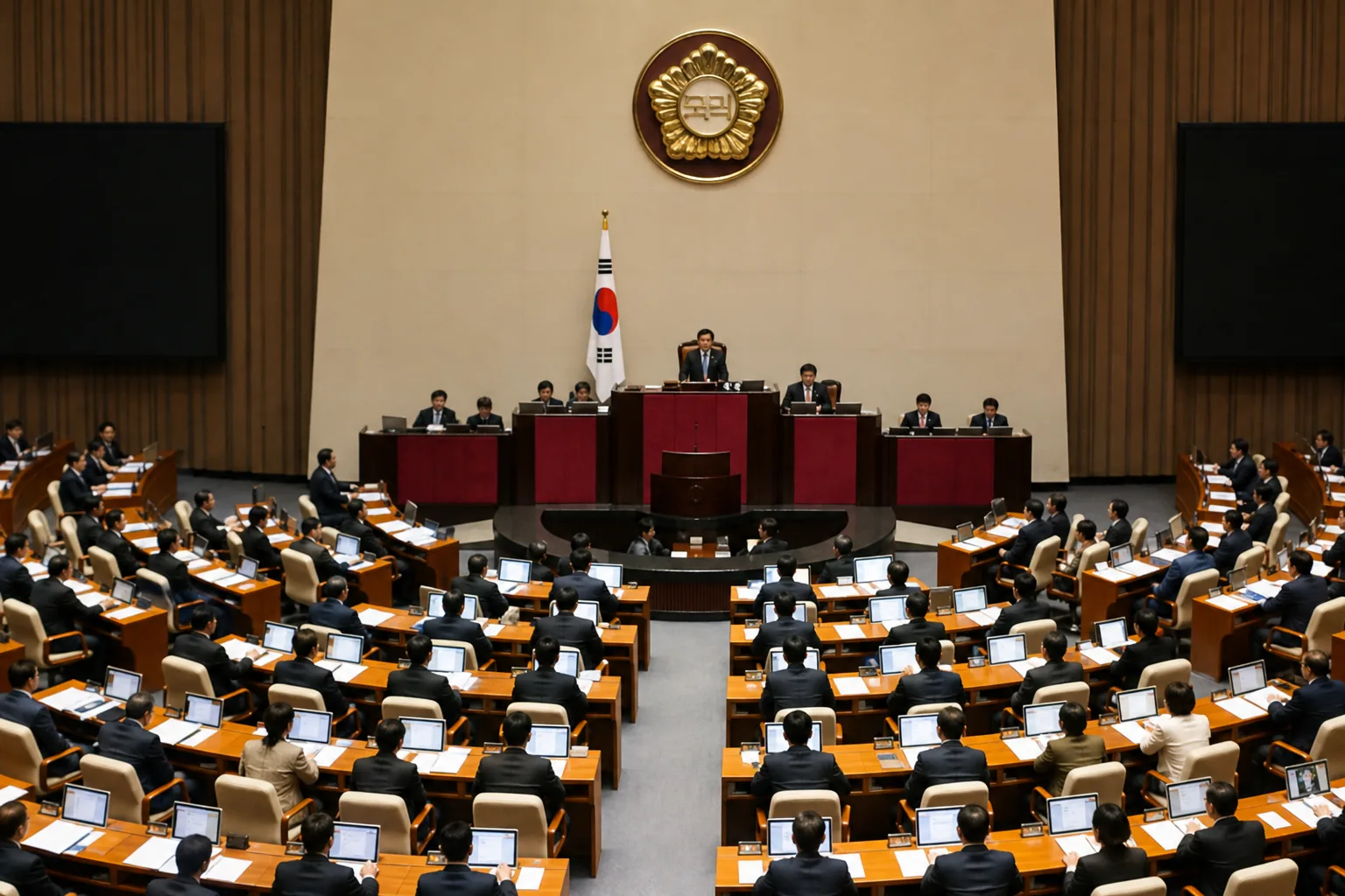 수사기관 개편과 시민 권리 보호를 상징하는 법률 자료 이미지
